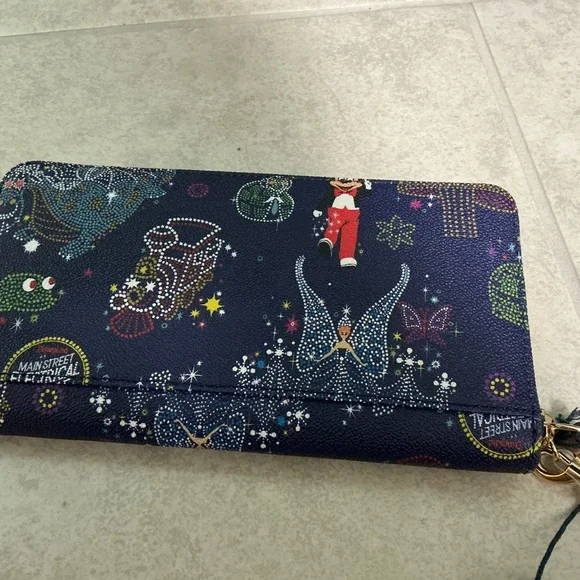 Dooney & Bourke Disney Electrical Light Parade Tote Bag and Wallet Set - Picture 3 of 7